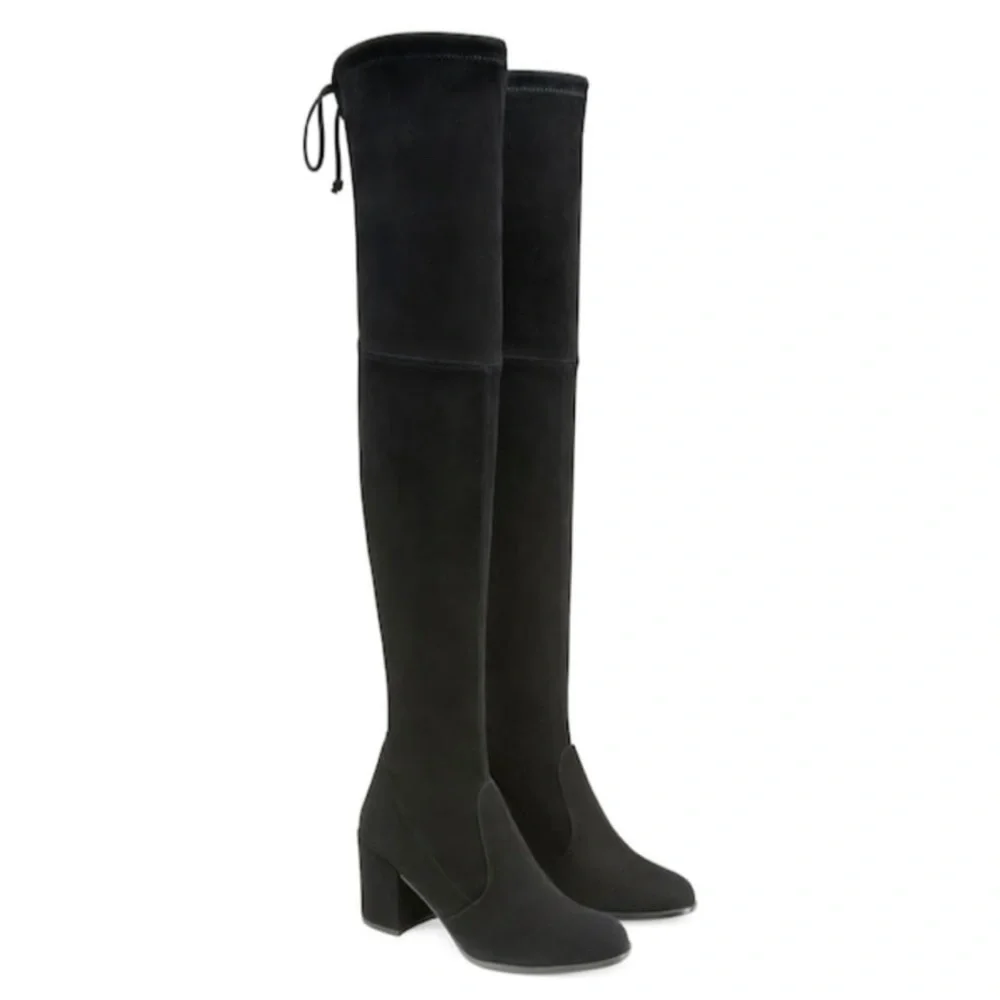 NWB Stuart Weitzman Tieland Suede Over-the-Knee Boot